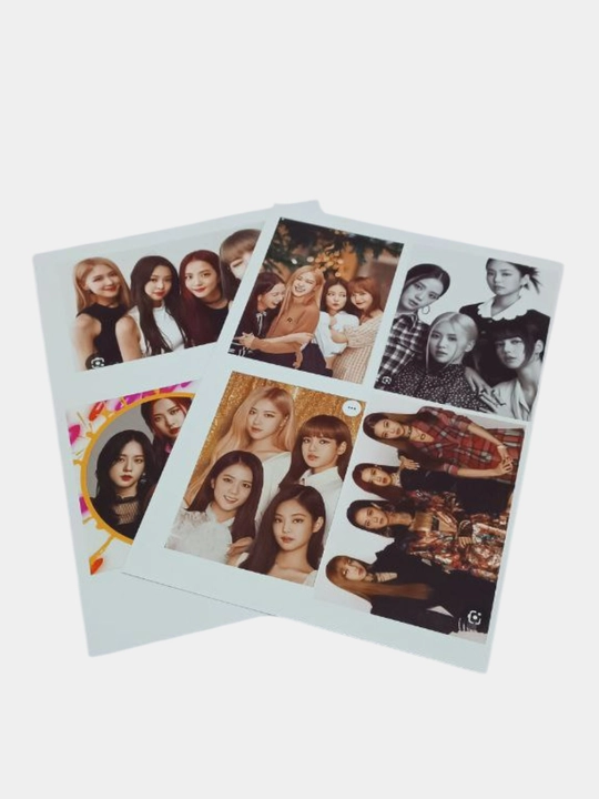 Блокнот Black Pink, BTS, наклейка