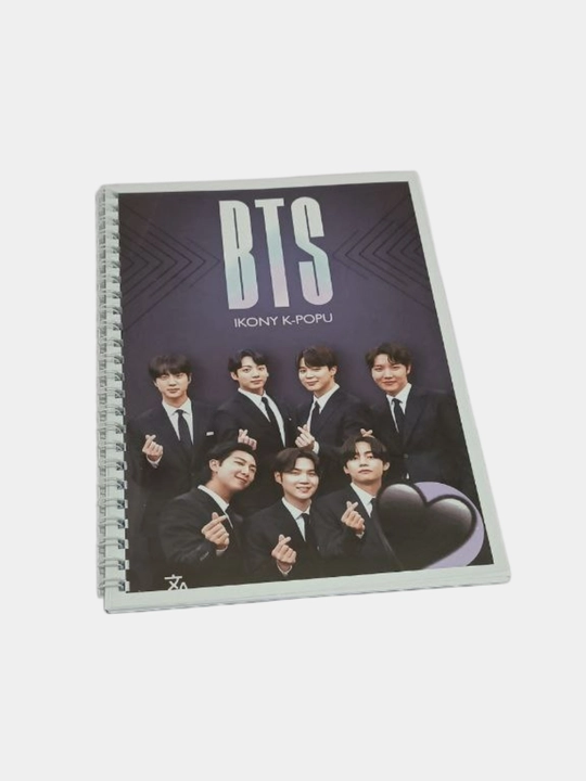Блокнот Black Pink, BTS, наклейка