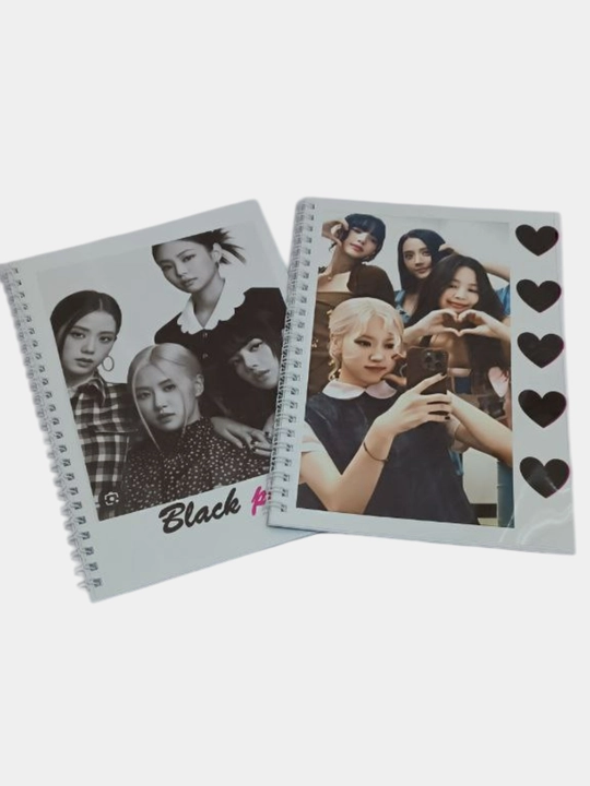 Блокнот Black Pink, BTS, наклейка
