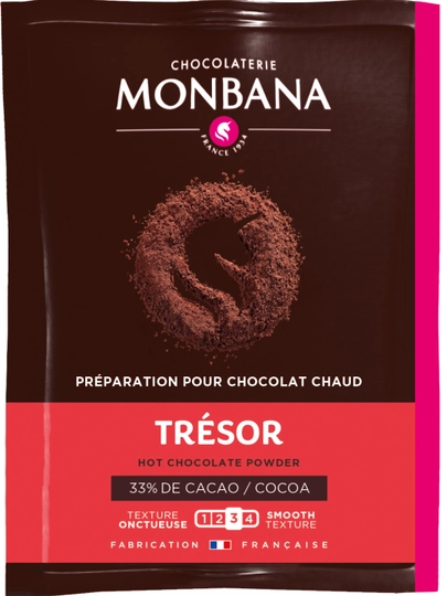 Горячий шоколад MONBANA Tresor, 25 гр — SCUZ-TRESSAC