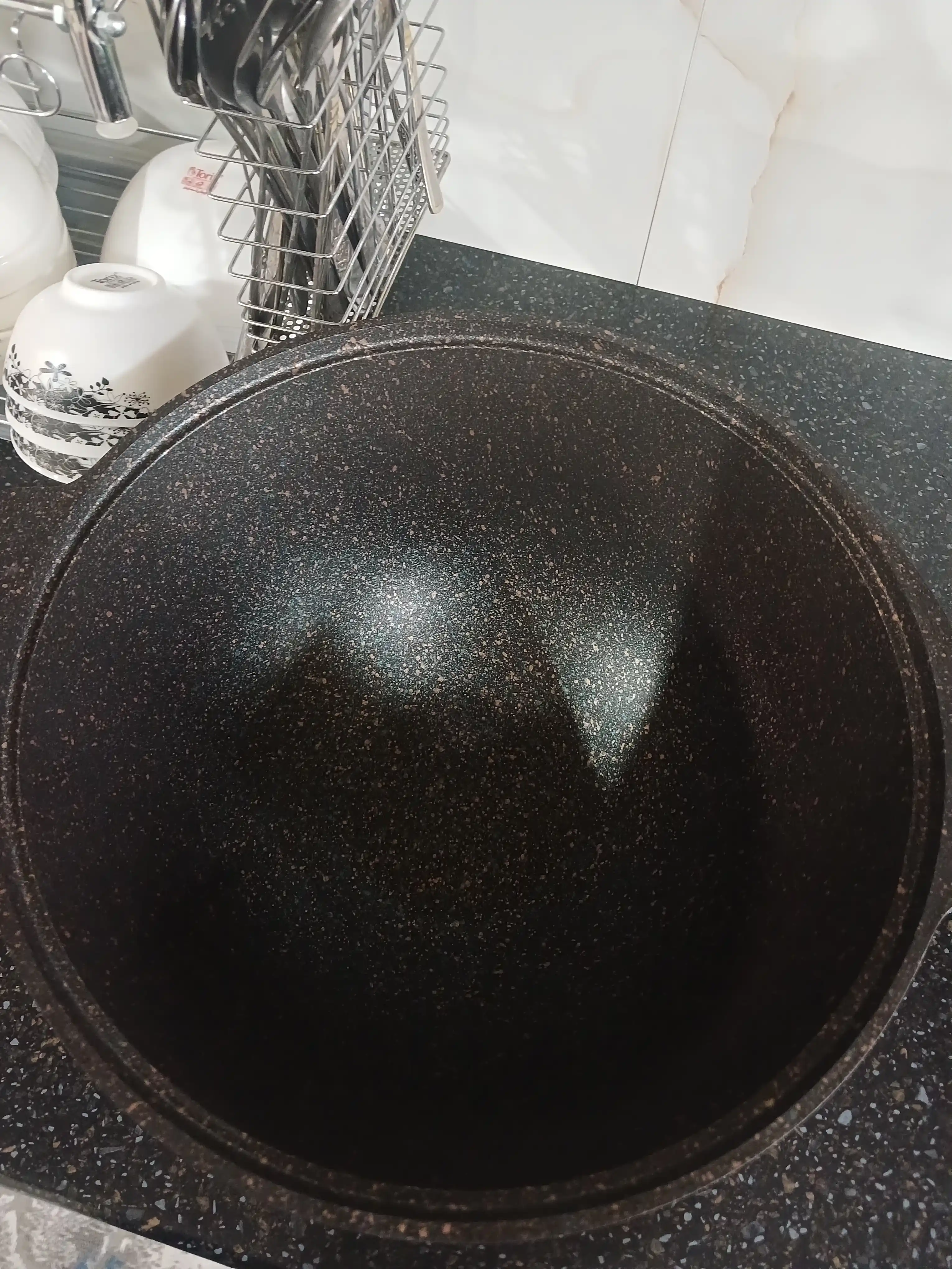 Казан для плова Kukmara Granit Ultra, со стеклянной и не стеклянной крышкой 