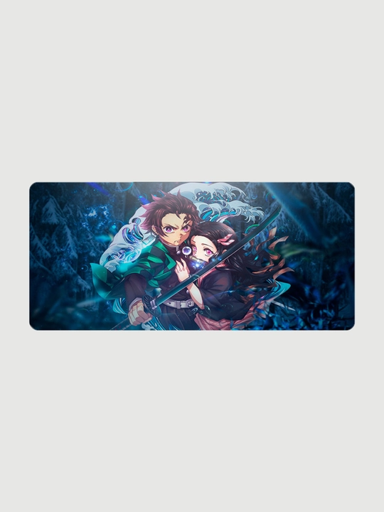 Коврики для компьютера и мыши Demon Slayer – 800x300 и 240x200, аниме коврик