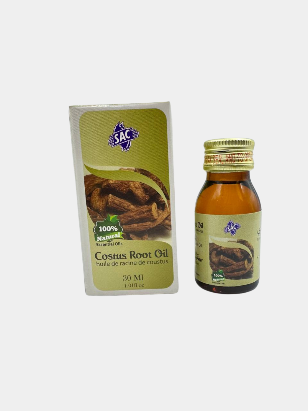 Kastor yog'i, achchiq bodom yog'i, uzum yadrosi yog'i SAC, 30 ml - 