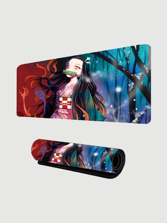 Коврики для компьютера и мыши Demon Slayer – 800x300 и 240x200, аниме коврик
