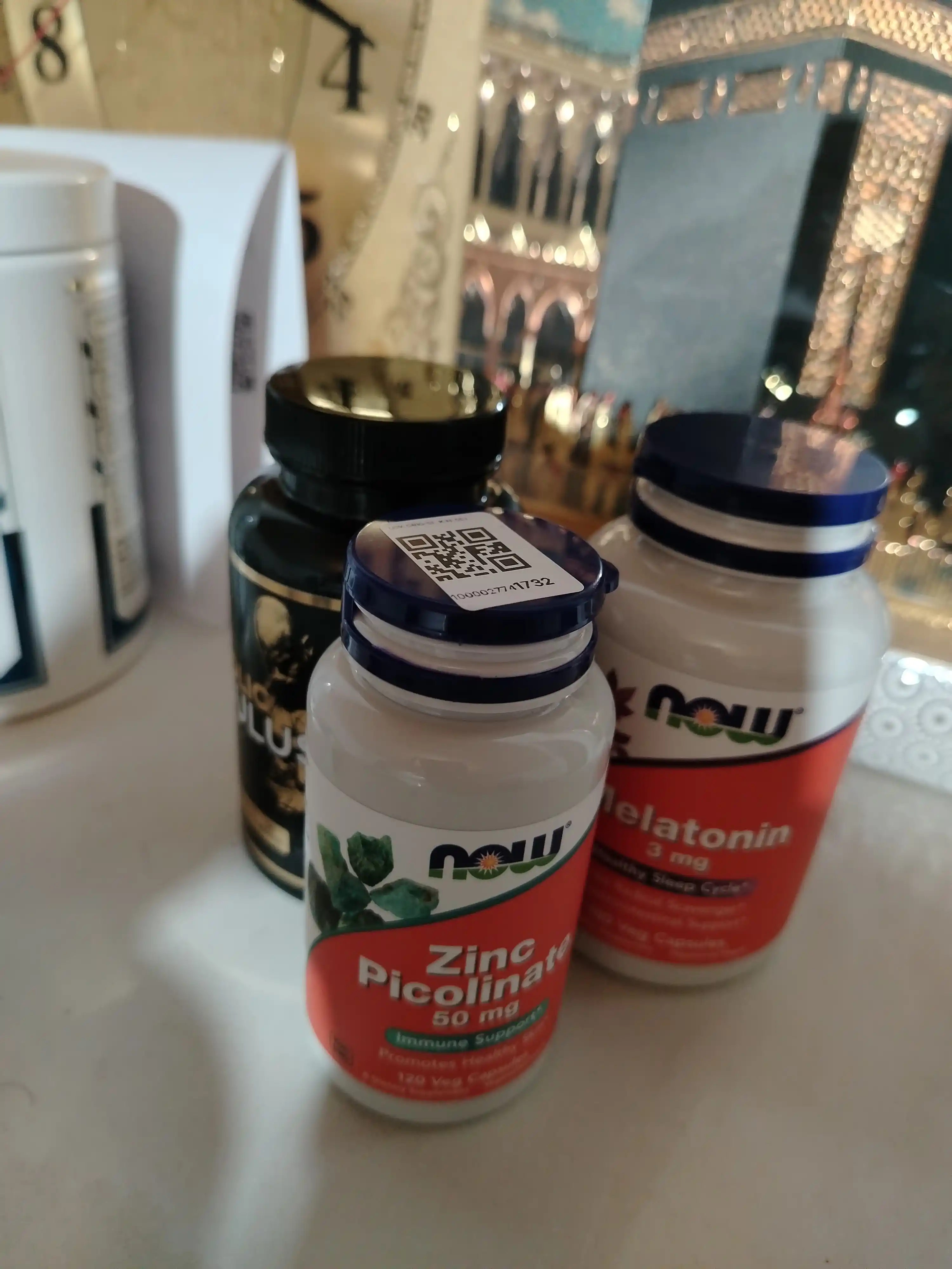 Melatonin NOW Supplements, sog'lom uyqu tsikli, 3/5 mg, 120/180 kapsula, Halol