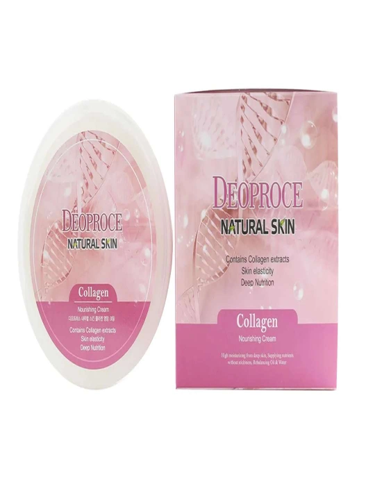Yuz va tana uchun namlantiruvchi, to‘yimli, qarishga qarshi Deoproce kremi, 100 ml