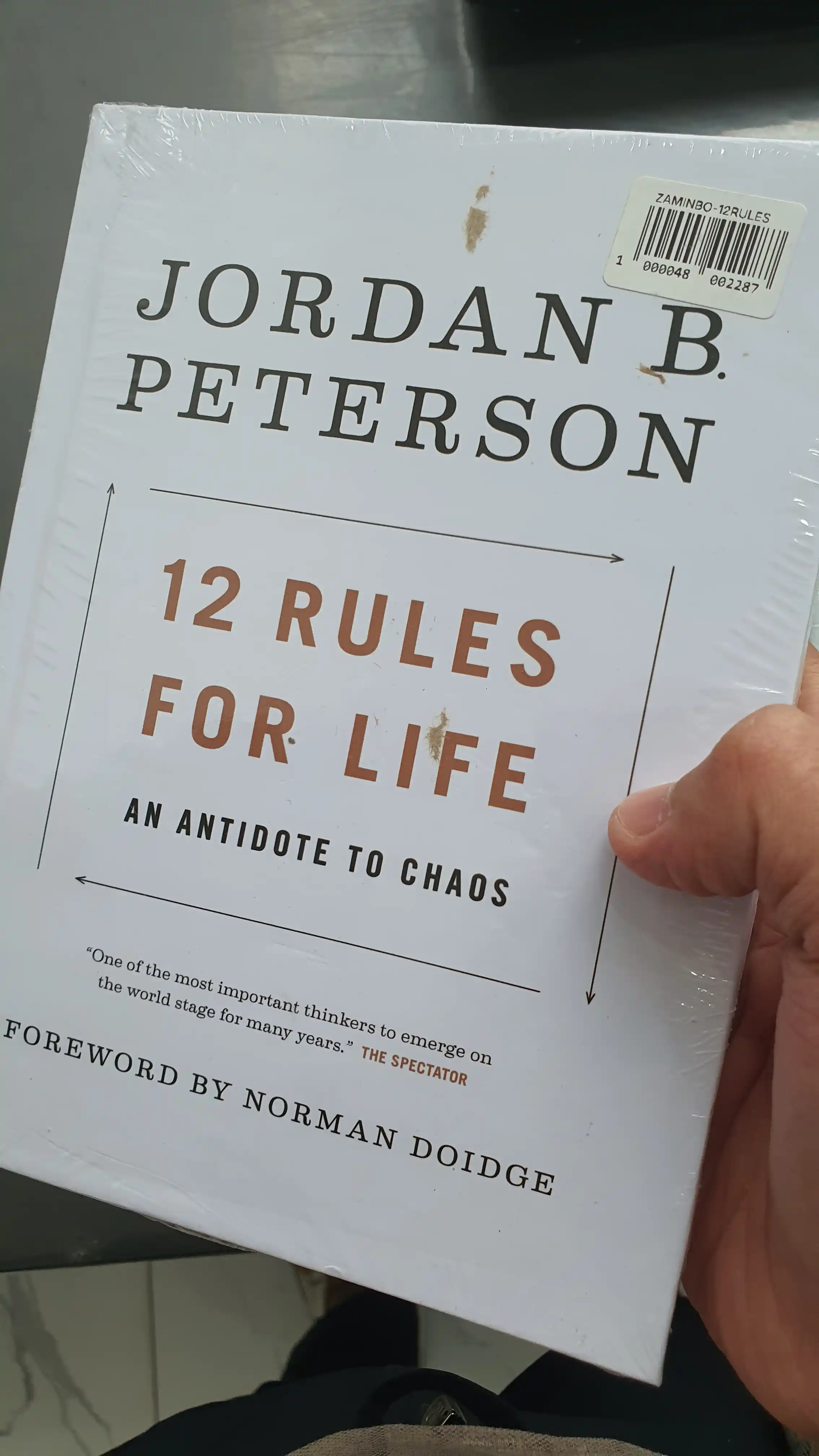 12 Rules for life, Jordan B. Peterson