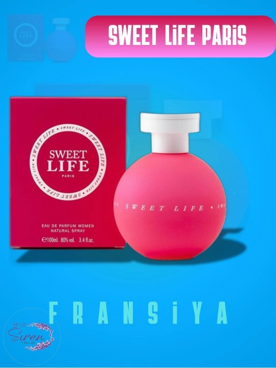 Parfumlangan suv Sweet Life Geparlys, Made in Fransiya, 100 ml - 