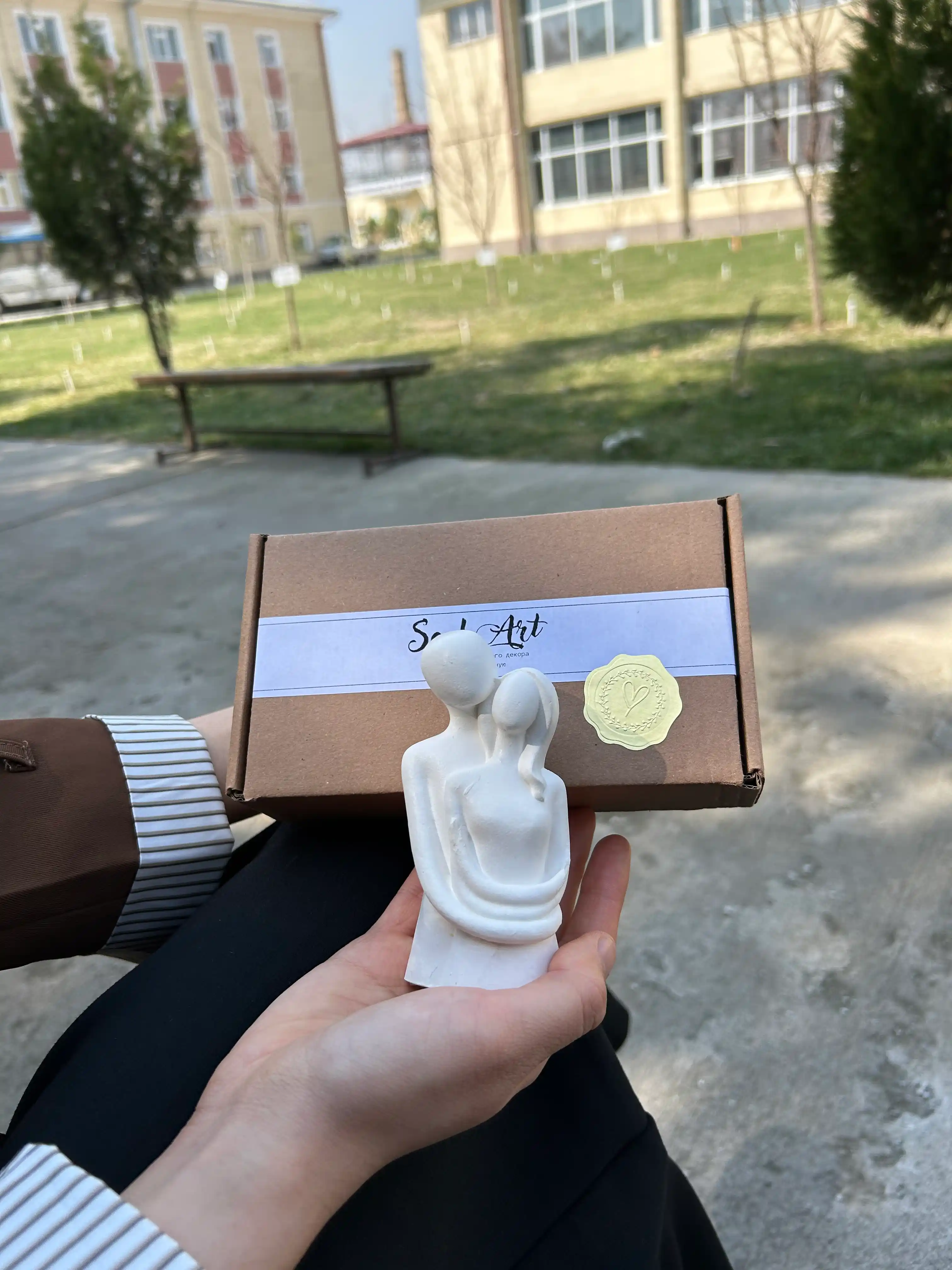 Статуэтка Пара влюблённых