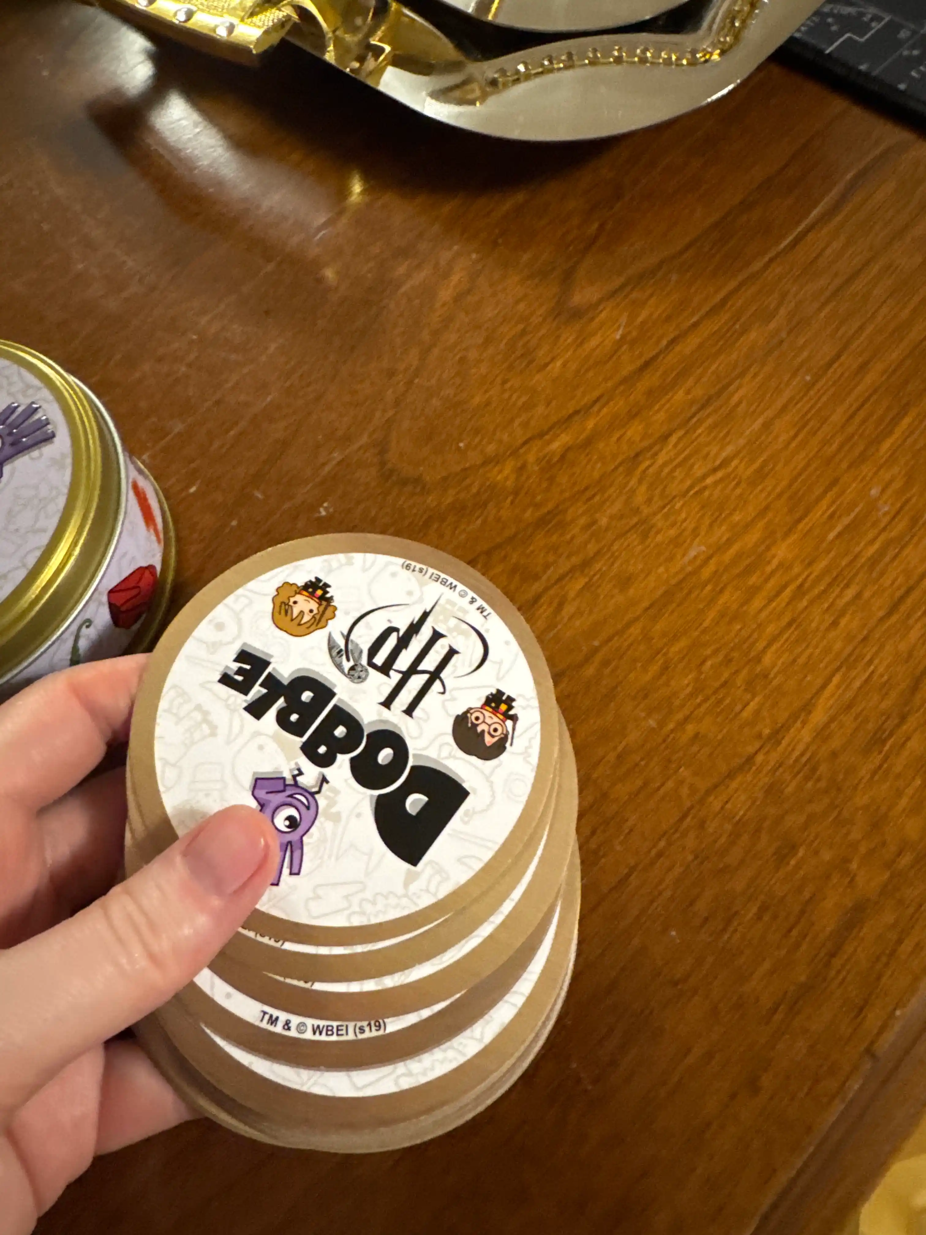 Stol o'yini Dobble Spot it, Garri Potter, anime, Marvel, DC, dublni toping