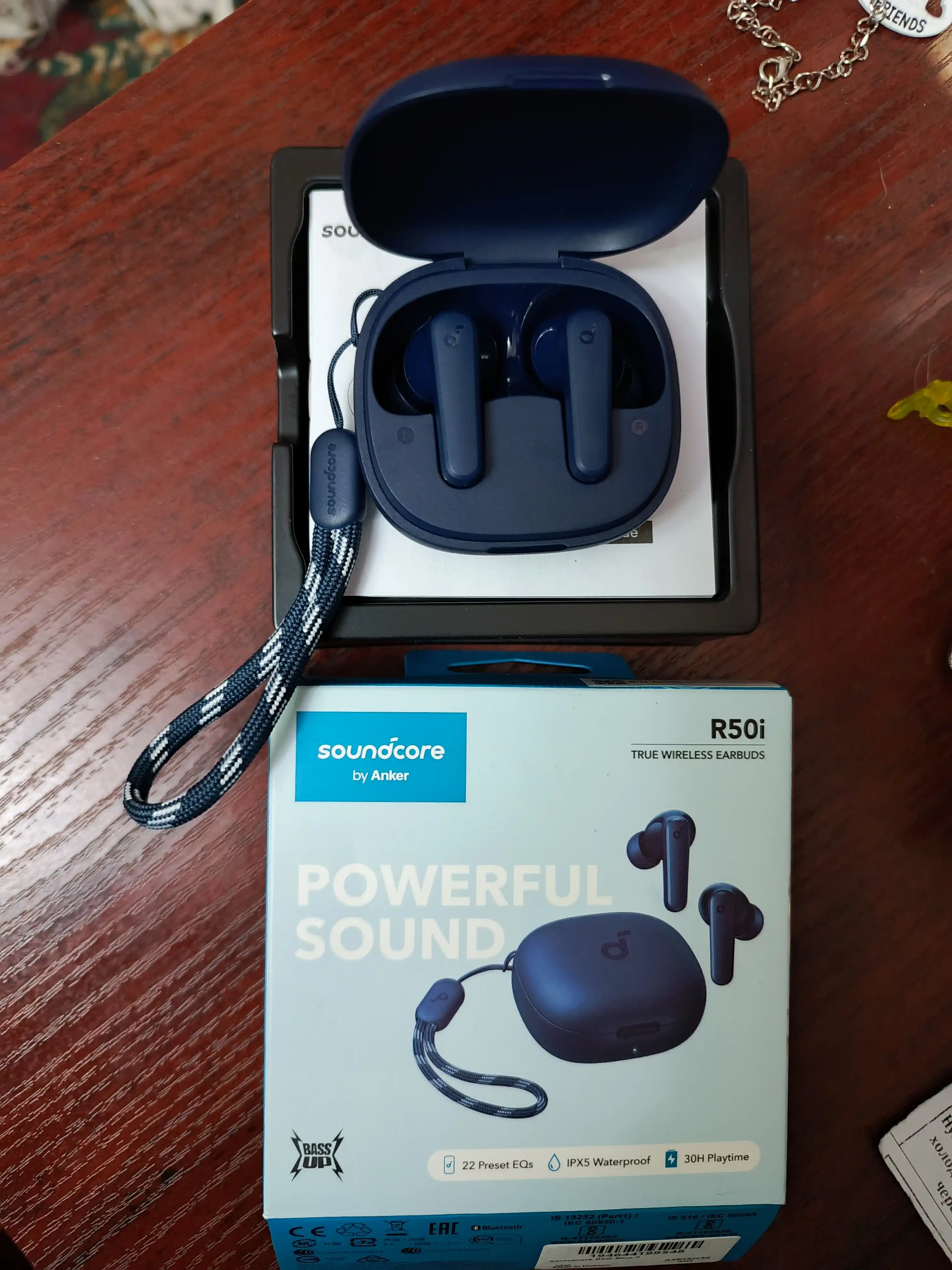 Simsiz quloqchinlar Anker Soundcore R50 I Bluetooth 5.3 IPX5 TWS
