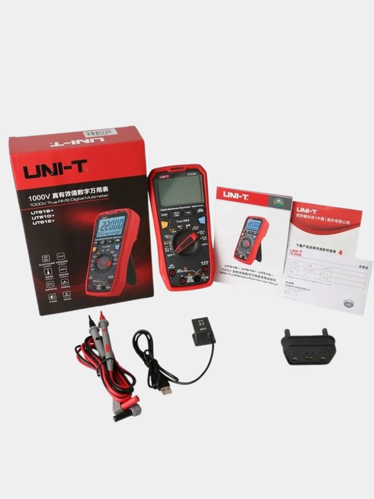 Цифровой мультиметр UNI-T UT61E+ – True RMS, USB, 22000 отсчетов, NCV, автоотключение UNIT