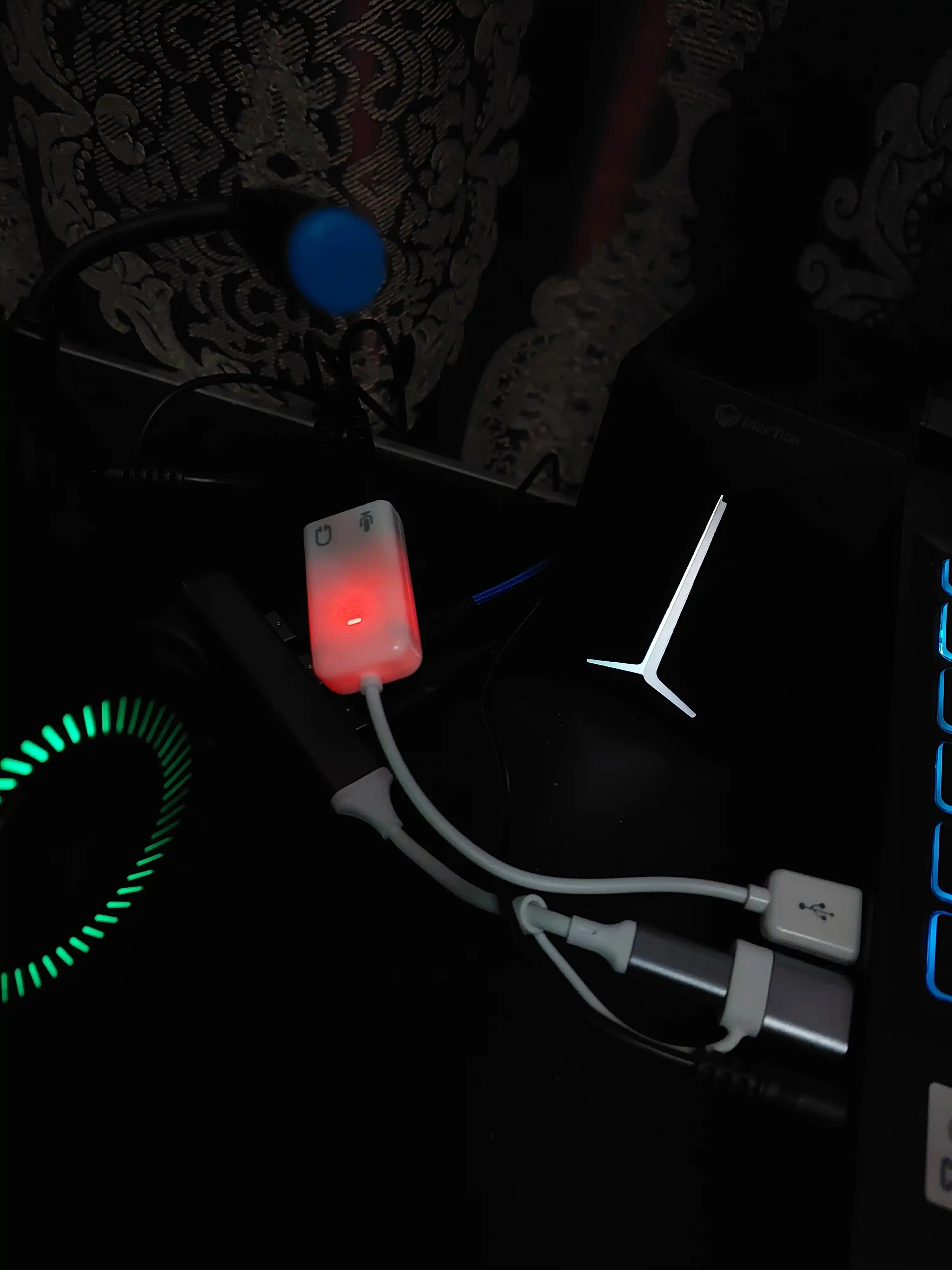 Tashqi audio adapteri USB 7.1 kanal, komyputer va noutbuklar uchun
