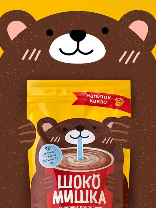 Какао - напиток быстрорастворимый "Шокомишка", 250 г