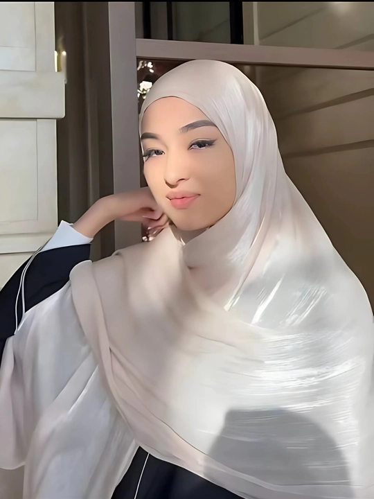 Organza sharf ayollar uchun, o'lchami 175x75 sm