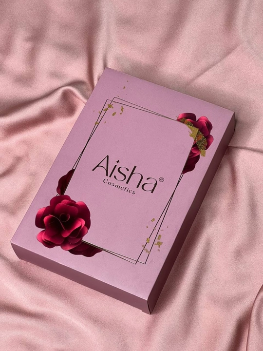 Aisha tenlar palitrasi, kitob shaklida, professional bo'yanish yaratish uchun - 