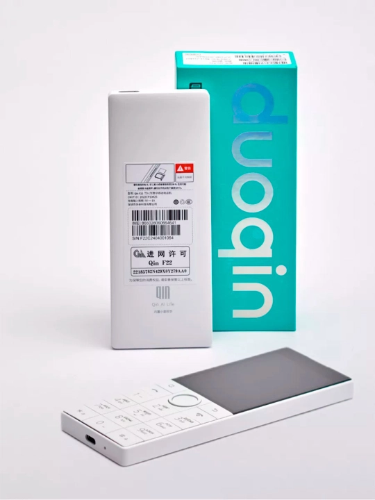 Телефон без камеры с сенсорным экраном Qin F22, android 11, Wi-Fi, 4G, 1 SIM, 2/32 ГБ