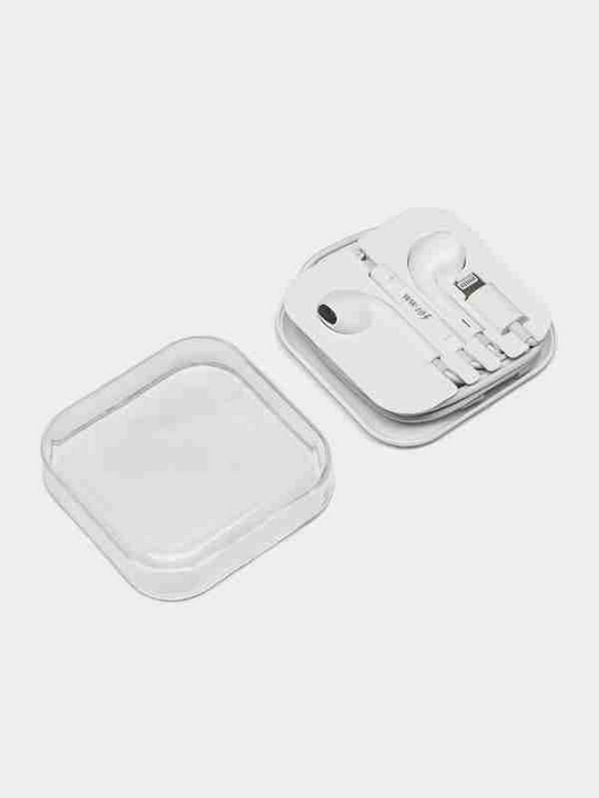 IPhone va Android uchun simli quloqchinlar, mikrofonli, Lightning kabeli bilan