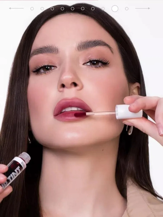 Lab uchun gel - tint Luxvisage Lip Tint Aqua Gel Hyaluron Complex, gialuron kompleksi bilan