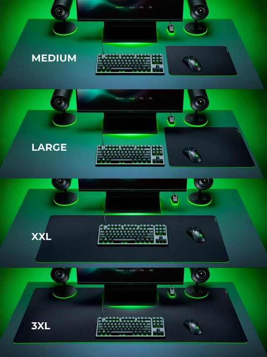 Игровой коврик для мыши Razer Mouse Pad Gigantus V2, L,XXL,3XL RZ02-03330300-R3M1