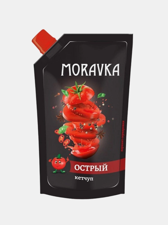 Ketchup MORAVKA, o‘tkir, 300 g - 