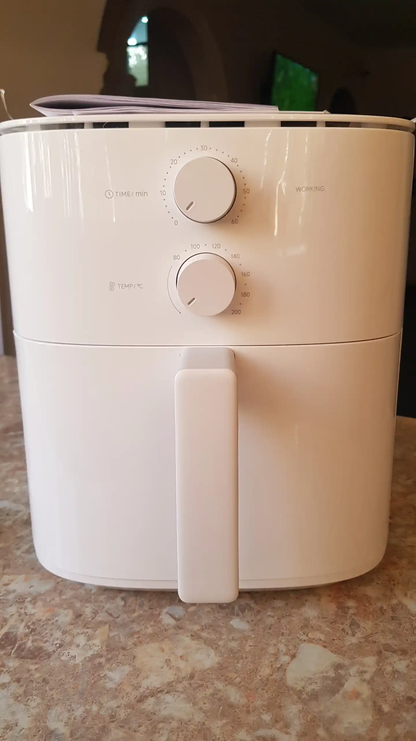 Xiaomi Smart Air Fryer aqlli aerogril 6.5 l/5.5 l, tayyor retseptlar bilan, global versiya