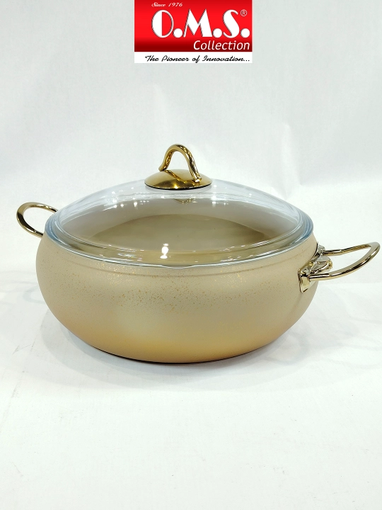 Кастрюля-жаровня O.M.S 3024 Granit Ultra 9 предметов 2.5/2.8/3.5/4.5/6.5L