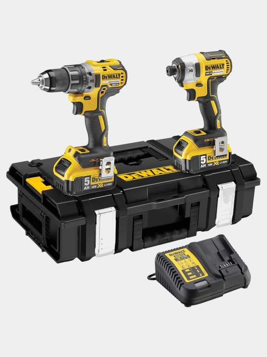 Elektr asboblari to'plami DeWALT "XR" 18V DCF887 + DCD796 DCK266P2-QW - 
