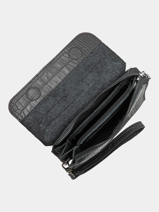 Hamyon Black Gator, tabiiy charmdan