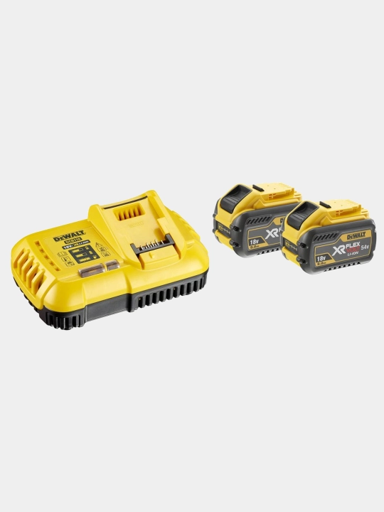 Зарядное устройство DeWALT "XR" DCB118 18V Li-ion + Аккум. 18-54V 9.0Ah 2шт DCB118X2-QW - 