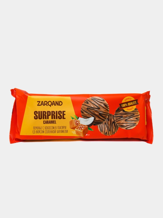 Pechenye, Surprise, tuzlangan karamel ta'mi bilan, 160 g. - 