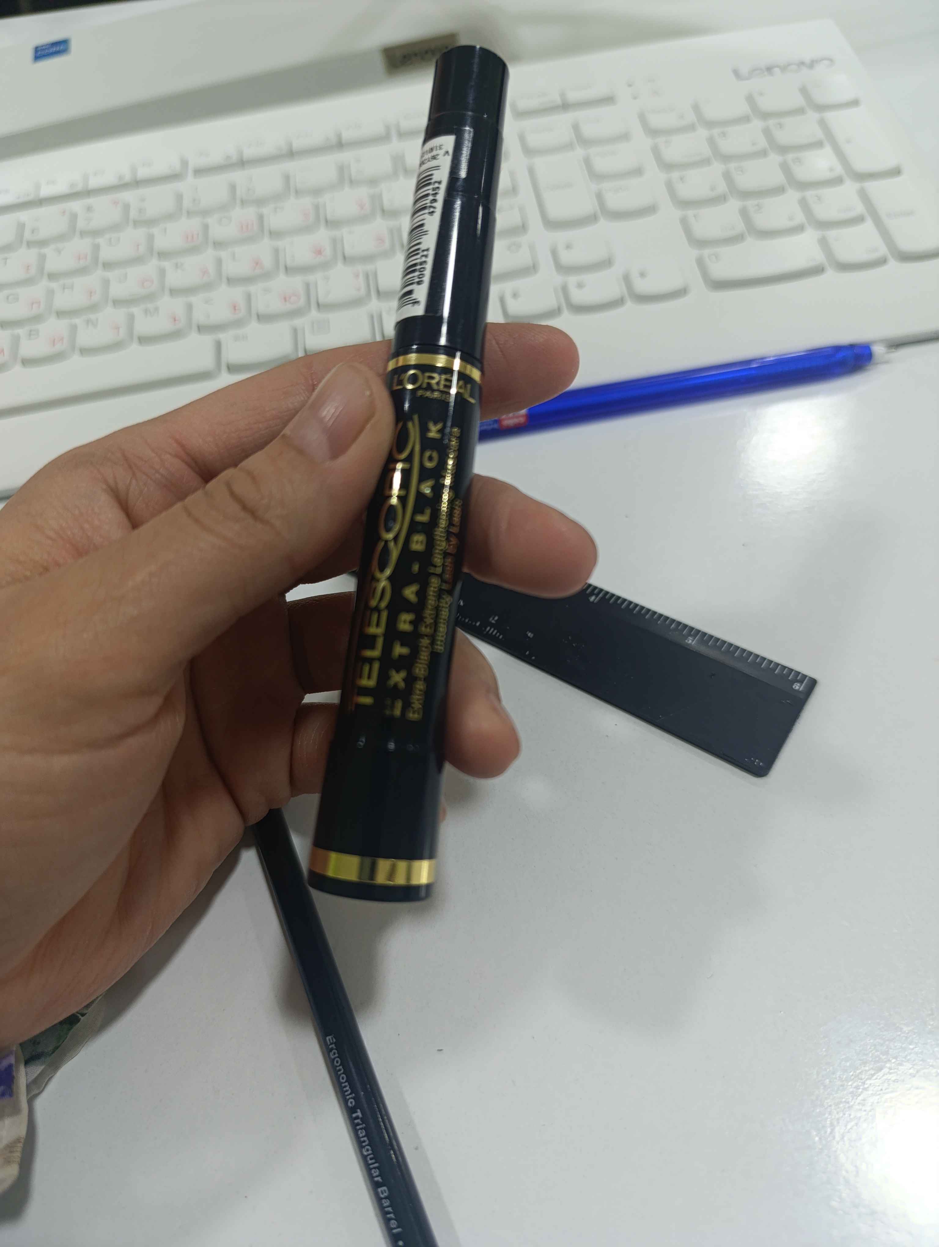 Тушь для ресниц L'Oreal Paris Telescopic, черный уголь