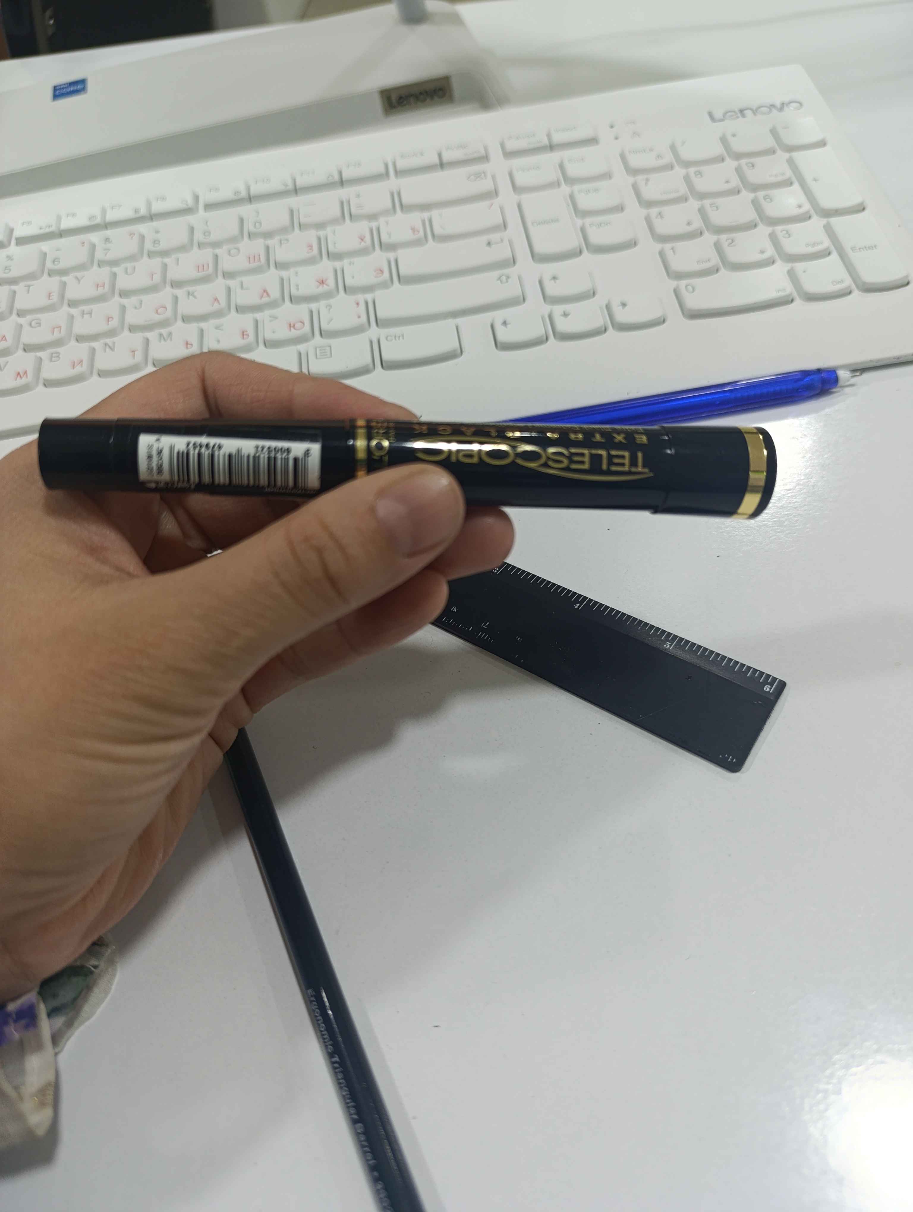 Тушь для ресниц L'Oreal Paris Telescopic, черный уголь