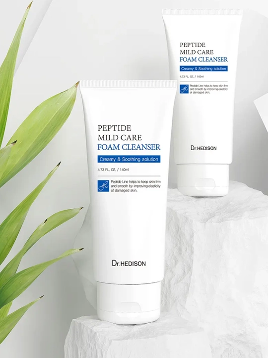 Пенка для умывания, Dr.HEDISON, Peptide Mild Care Foam Cleanse, 140 мл