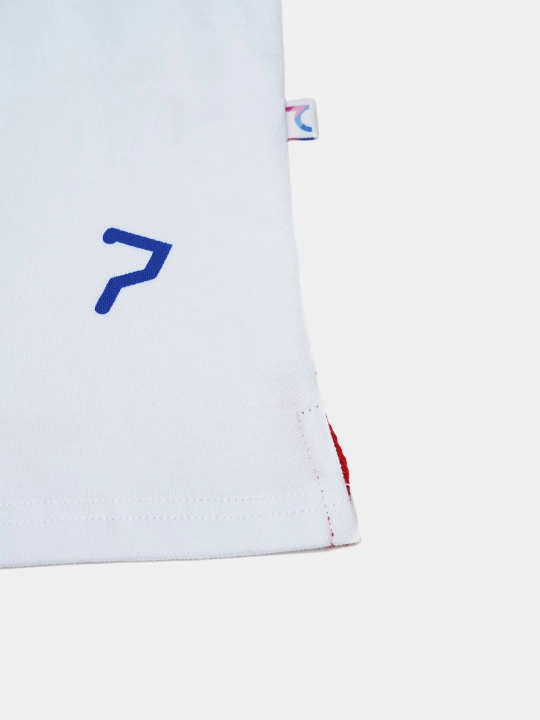 Ayollar uchun футболка 7SABER paxtali, printli