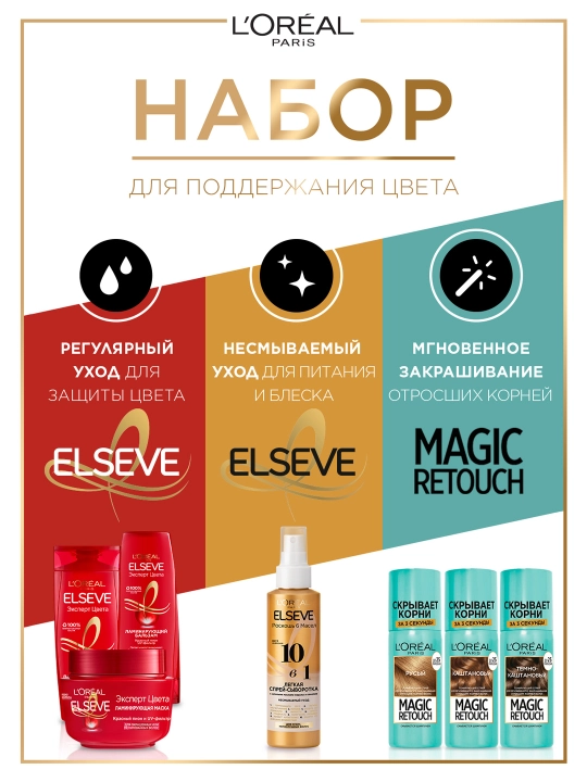 L'Oreal Paris Стойкая крем-краска для волос "Excellence", оттенок 7.1, Русый пепельный