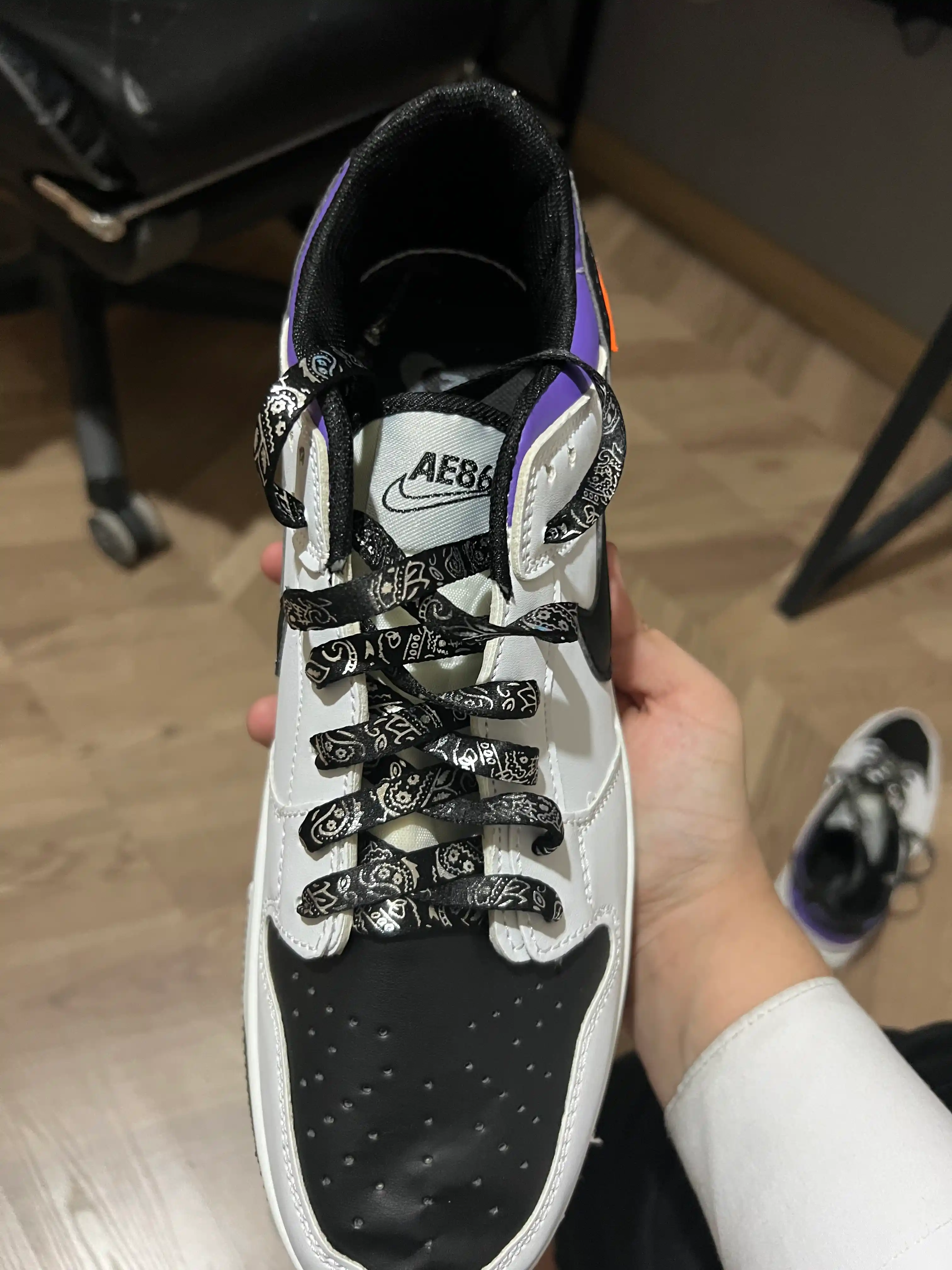 Erkaklar krossovkalari SB Dunk Low Toyota AE86, kuz-qish-bahor,4 turdagi, 40-45 o'lchamlar
