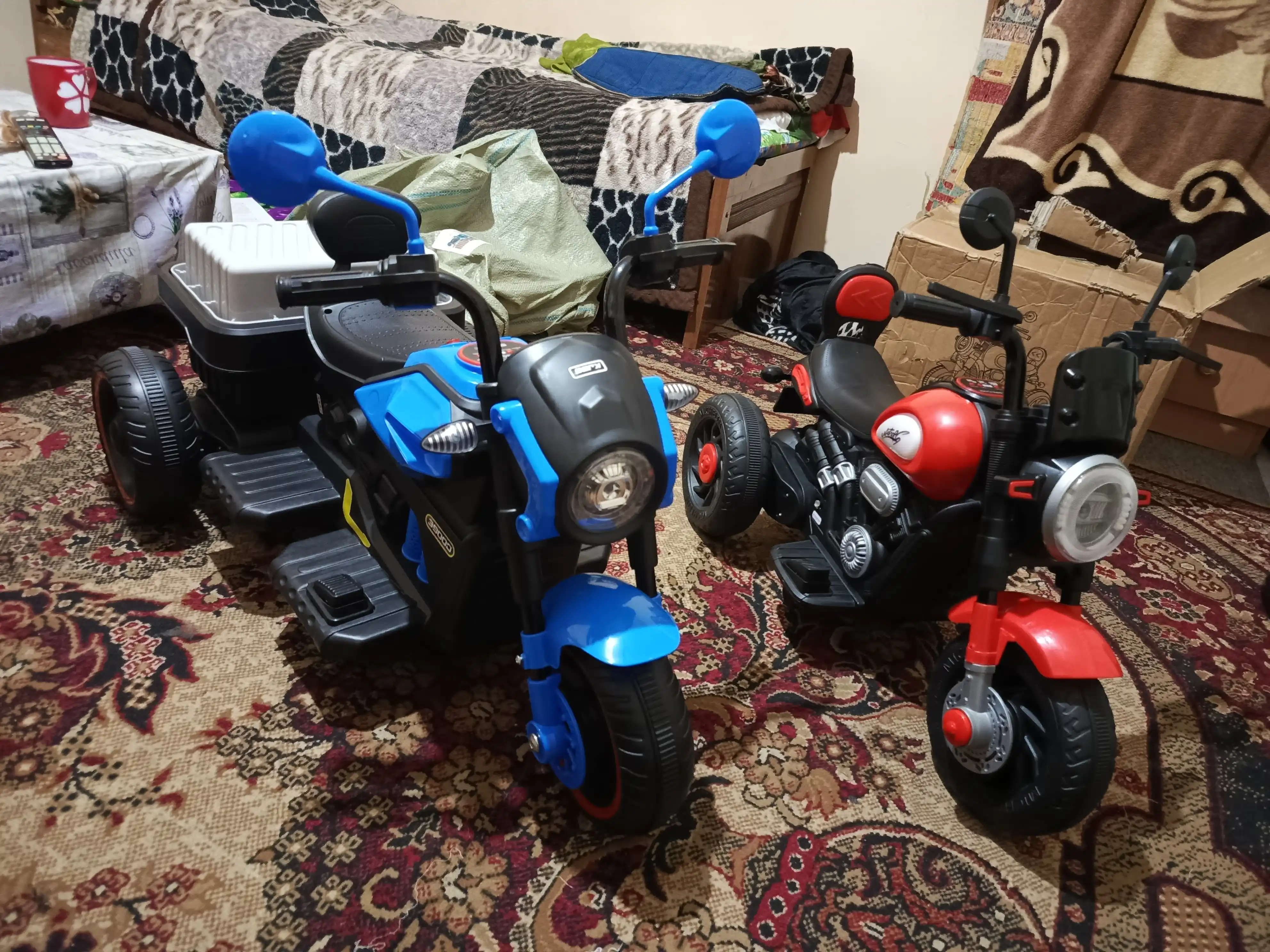 Bolalar elektr mototsikllari, 2 yoshdan 6 yoshgacha