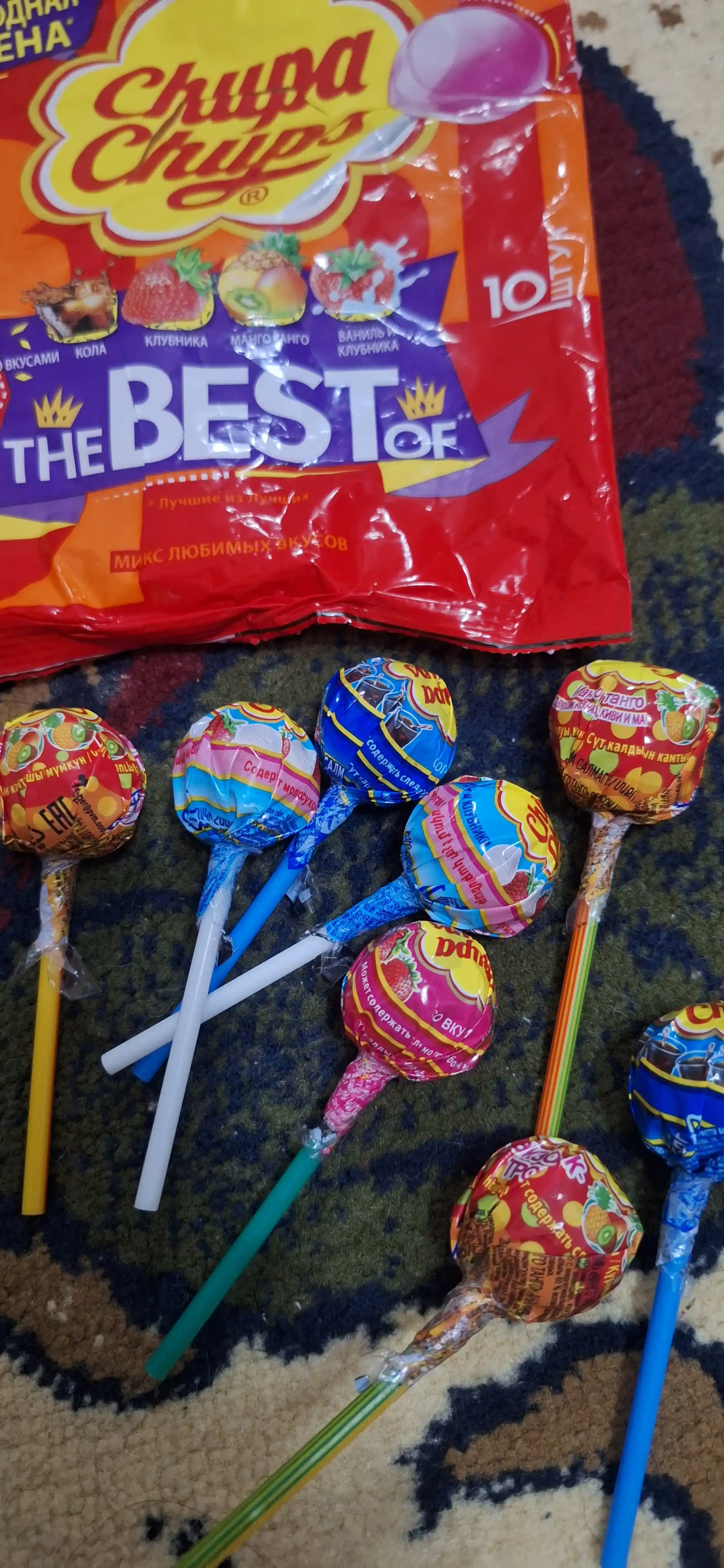 Karamel Chupa Chups The Best of, 12 g