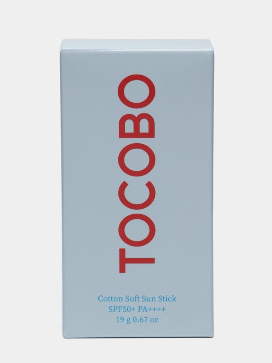 Солнцезащитный стик для лица Tocobo Cotton Soft Sun Stick SPF50+PA++++, 19 гр