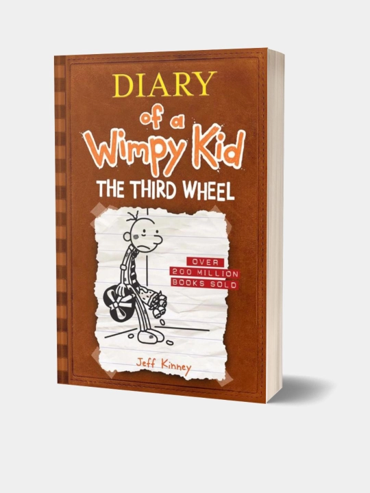 Kitob, Diary of a Wimpy Kid 7. The Third Wheel: Jeff Kinney