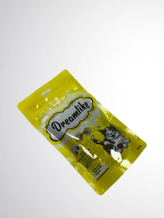 Конфеты для кошек Dreamies, ароматизированный корм, 75  г*2 шт