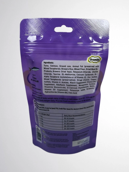 Конфеты для кошек Dreamies, ароматизированный корм, 75  г*2 шт