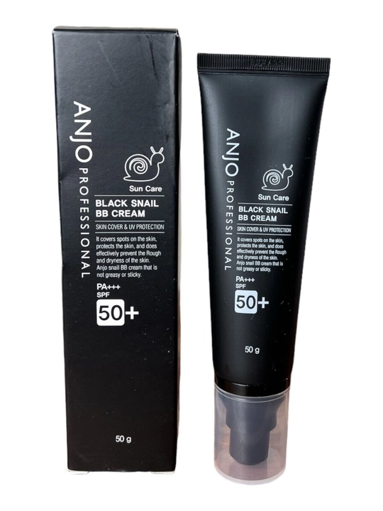 Anjo Black Snail BB Cream SPF 50+ – Тональный крем и солнцезащитное средство, 50 г