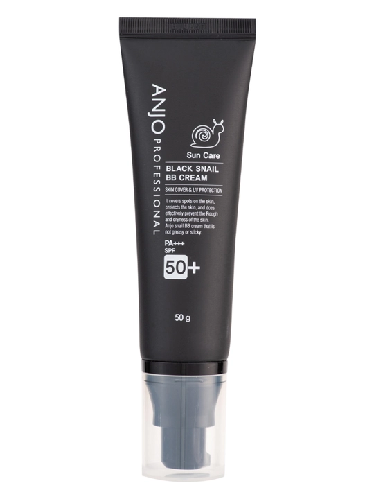 Anjo Black Snail BB Cream SPF 50+ – Тональный крем и солнцезащитное средство, 50 г