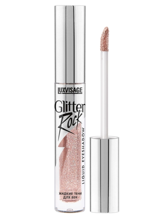 Ko'z qovoqlar uchun suyuq tenlari Glitter Rock, LUXVISAGE