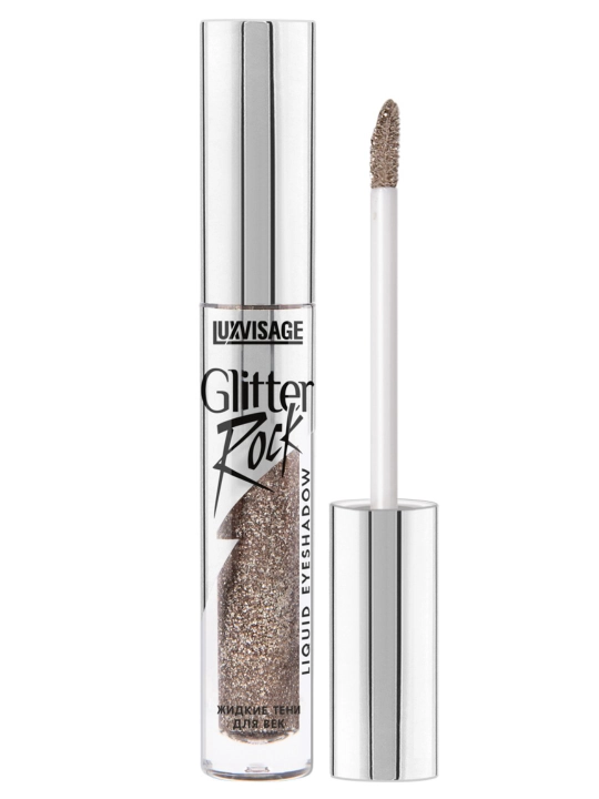 Ko'z qovoqlar uchun suyuq tenlari Glitter Rock, LUXVISAGE