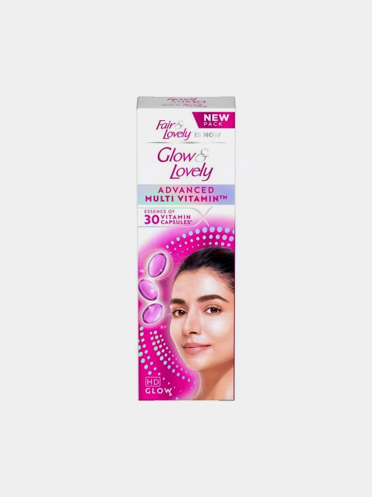 Крем для лица  GLOW&LOVELY, с мультивитаминами, 80 г - 