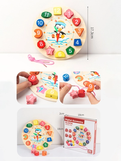 Деревянные развивающие игрушки, 3D-головоломка — MTUNI-TED42-БЕЛЫЙ