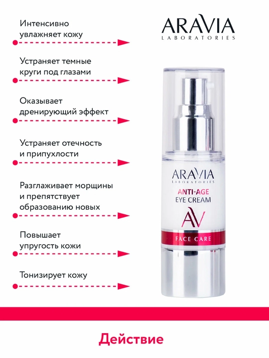 Омолаживающий крем для век Anti-Age Eye Cream, 30 мл